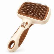 Purrhaven FurEase Self-Cleaning Cat Slicker Brush