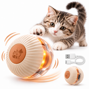 Purrhaven MotionPlay Rechargeable Rolling Cat Ball